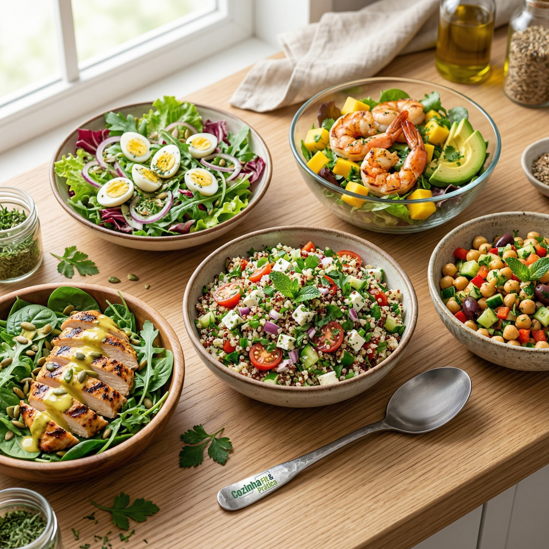 120 Receitas de Saladas